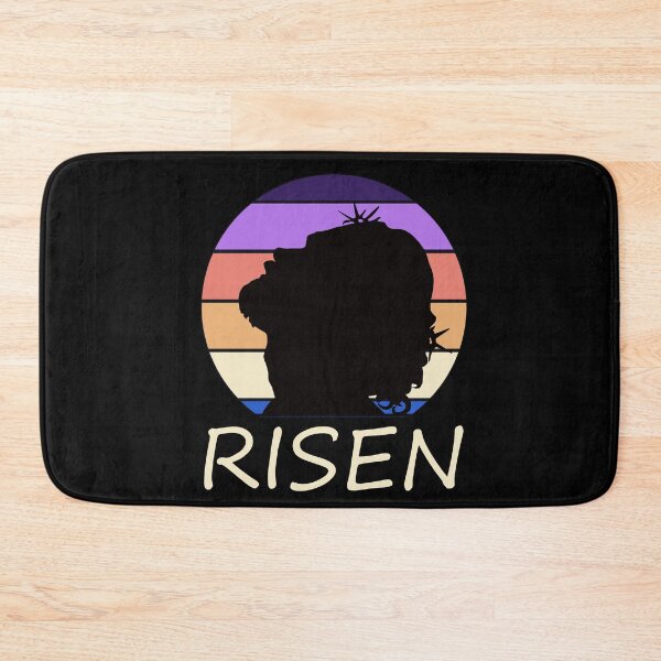 Item preview, Jesus is risen easter yellow text designed and sold by CharisCreations.
