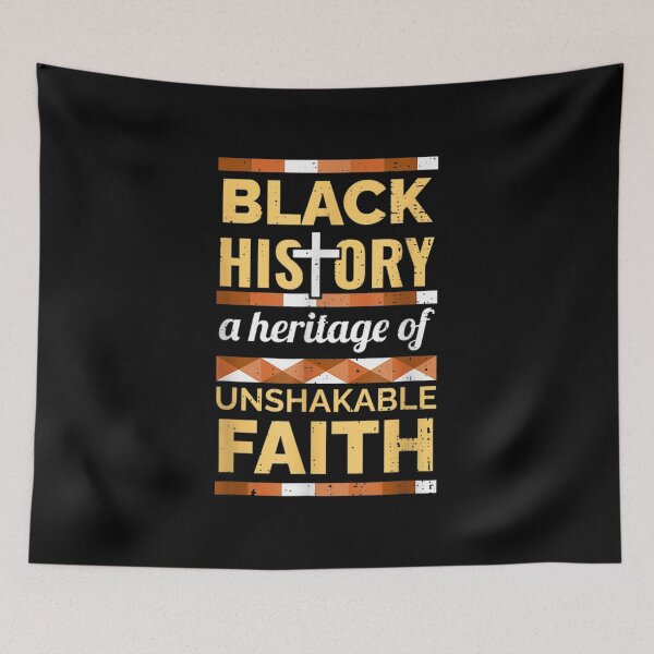 Item preview, Unshakeable Faith Black History Month Blm Melanin Christian  designed and sold by laurenm233.