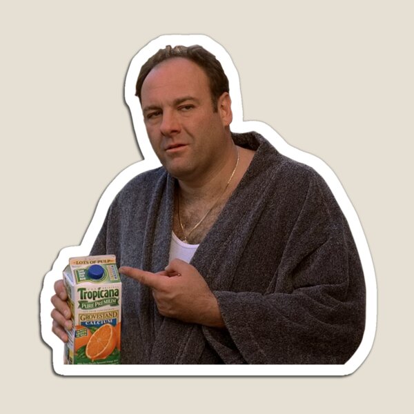 Tony Soprano Some Pulp Magnet