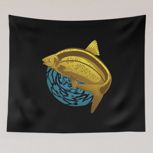 Item preview, Golden dorado fish designed and sold by DerSenat.