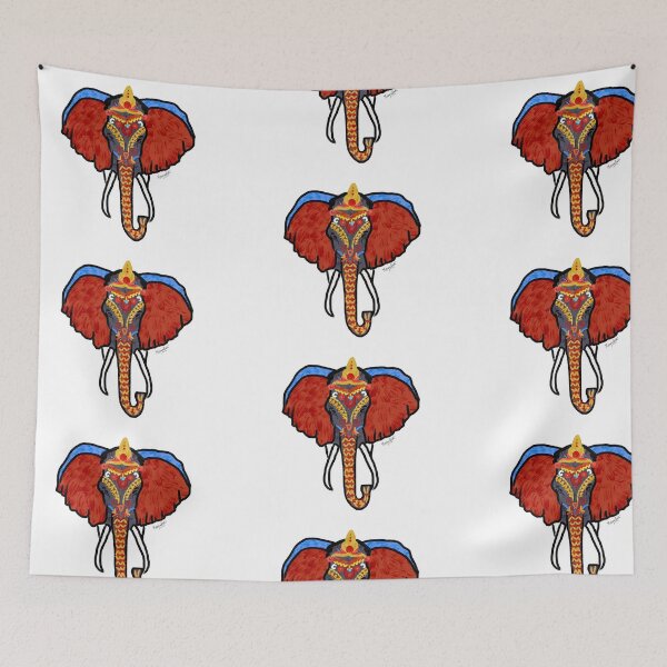 Item preview, Decorated Indian Elephant designed and sold by Rudravi.