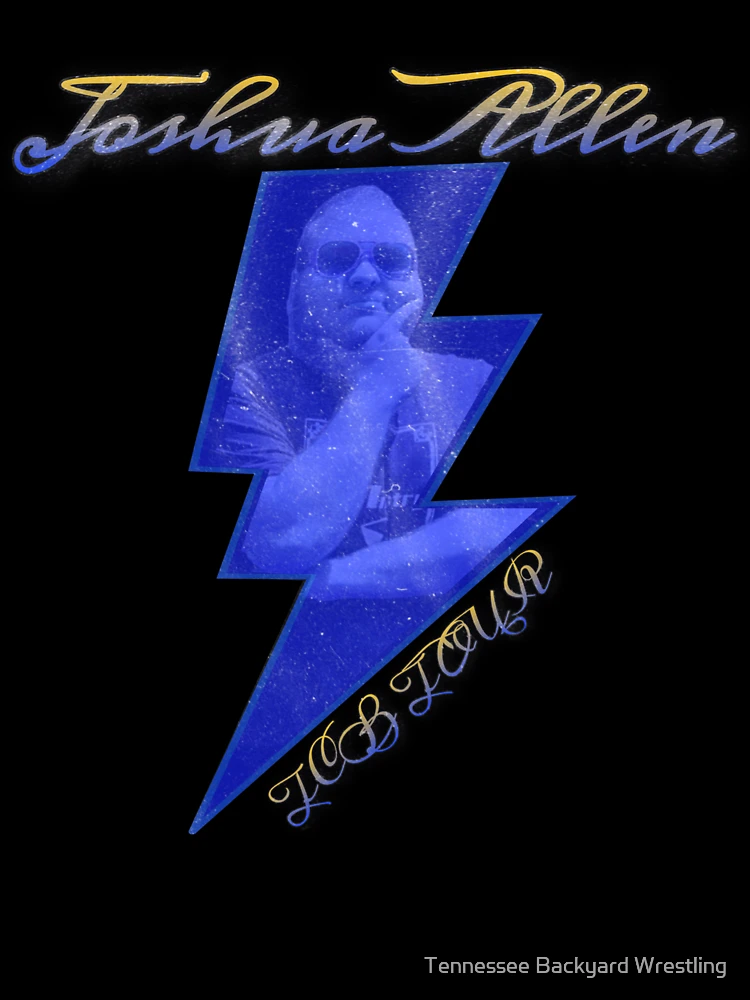 Thumbnail 7 of 7, Oversized T-Shirt, Joshua Allen TCB Tour Merchandise designed and sold by Tennessee Backyard Wrestling.