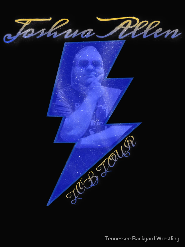 Thumbnail 4 of 4, Boxy T-Shirt, Joshua Allen TCB Tour Merchandise designed and sold by Tennessee Backyard Wrestling.