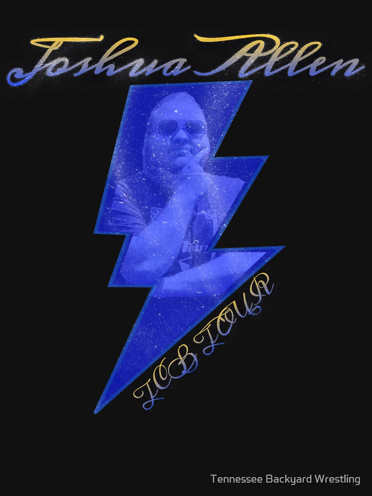 Thumbnail 6 von 6, Premium Oversized Hoodie, Joshua Allen TCB Tour-Merchandise designt und verkauft von Tennessee Backyard Wrestling.