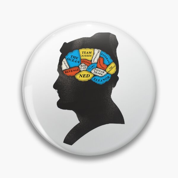 Item preview, Zissou Phrenology  designed and sold by GeorgeLeeson.