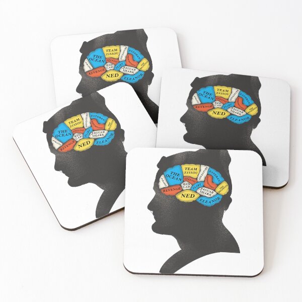Item preview, Zissou Phrenology  designed and sold by GeorgeLeeson.