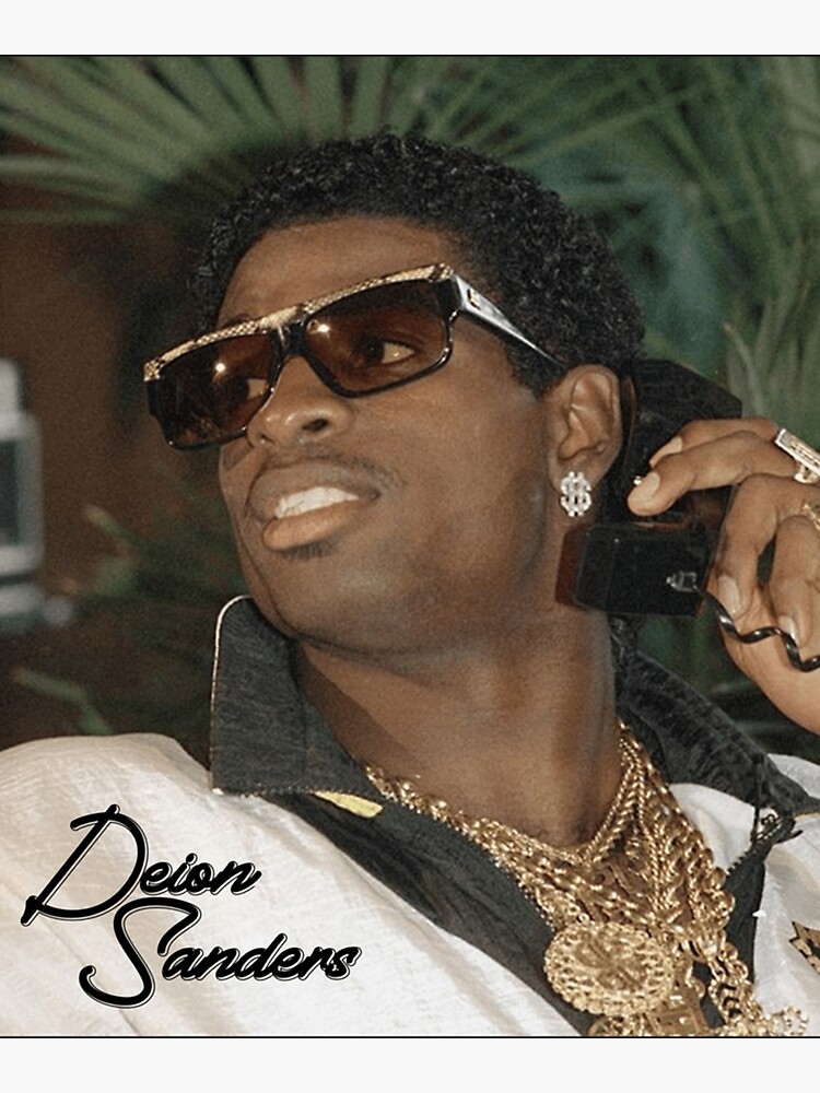 black and white deion sanders