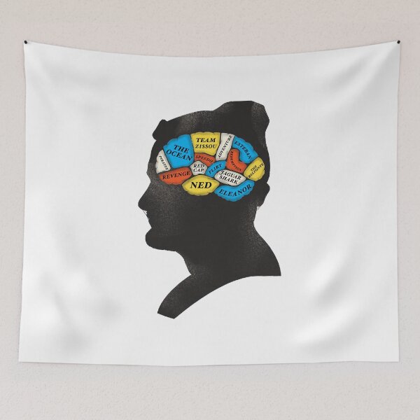 Item preview, Zissou Phrenology  designed and sold by GeorgeLeeson.