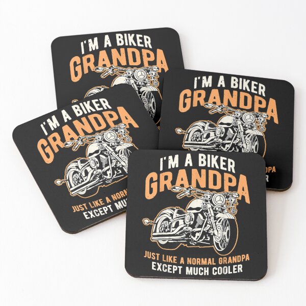 Item preview, I'm A Biker Grandpa Funny Motorcycle Rider Biker Gift  designed and sold by 77tara.