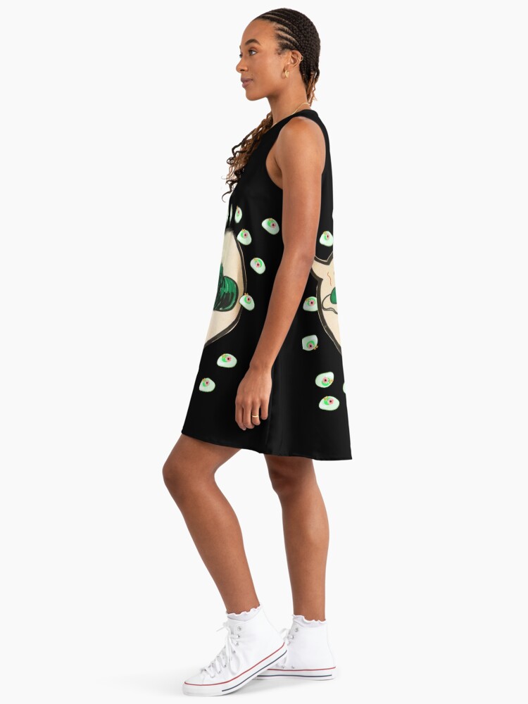 Ham and green eggs " A-Line Dress for Sale by sizamix | Redbubble Ham and green eggs " A-Line Dress for Sale by sizamix | Redbubble