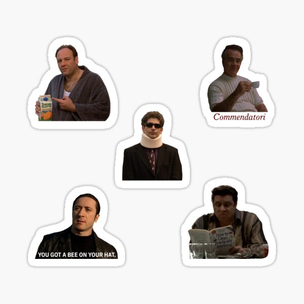 Sopranos Stickers Greatest Hits bundle Sticker