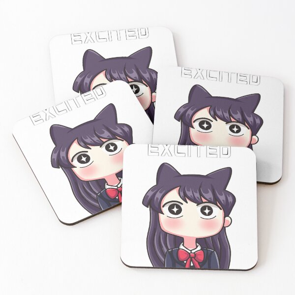 Item preview, Komi Can't Communicate - Excited  designed and sold by GeorgeLeeson.