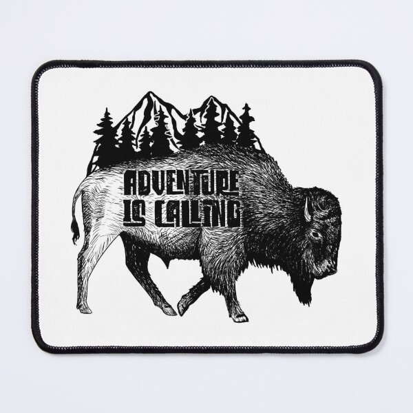 Item preview, wilderness adventures, bison designed and sold by landscapeworlds.