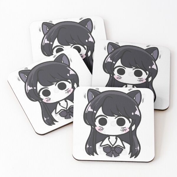 Item preview, komi can't communicate komi cat komi san manga blush  designed and sold by GeorgeLeeson.