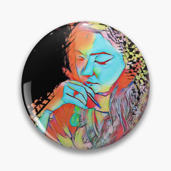 Item preview, a girl lost in thoughts designed and sold by khaanju.