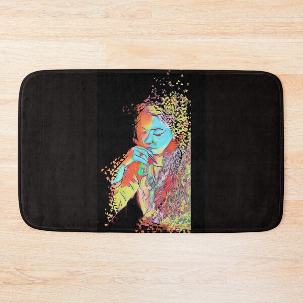 Item preview, a girl lost in thoughts designed and sold by khaanju.