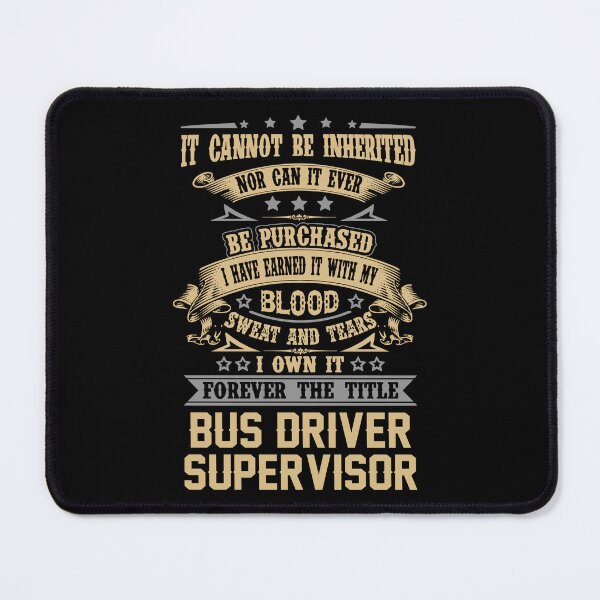 Item preview, Bus Driver Supervisor T Shirt - Forever The Title Job Gift Item Tee designed and sold by celiagomez456.