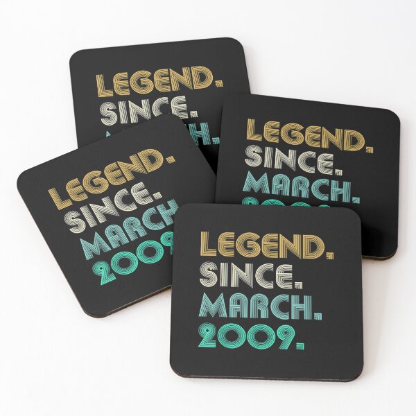 Item preview, 13 Years Old Gifts Legend Since March 2009 13th Birthday  designed and sold by laurenm233.