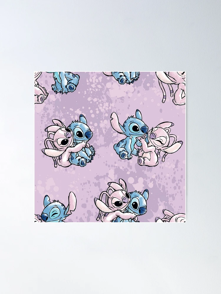 Lilo & Stitch Pineapple Pattern Poster for Sale by ThompsonBeauty