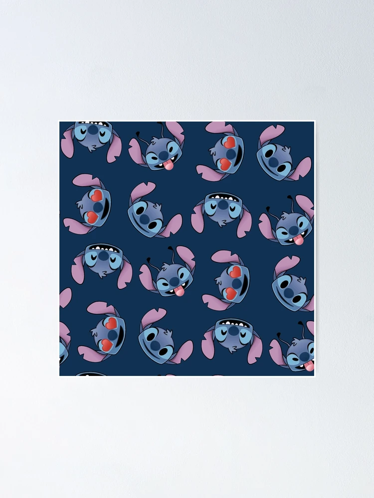 Lilo & Stitch Pineapple Pattern Poster for Sale by ThompsonBeauty