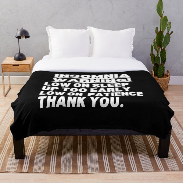 Item preview, Insomnia Awareness, Insomnia Warrior, Insomniac, Insomnia Support, Insomnia Quote, Insomnia Gift designed and sold by ILLTOOCHILL.