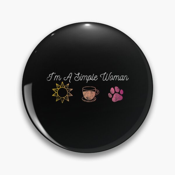 Item preview, I'm A Simple Woman Loves Coffee Sunshine Cat Lover  designed and sold by laurenm233.