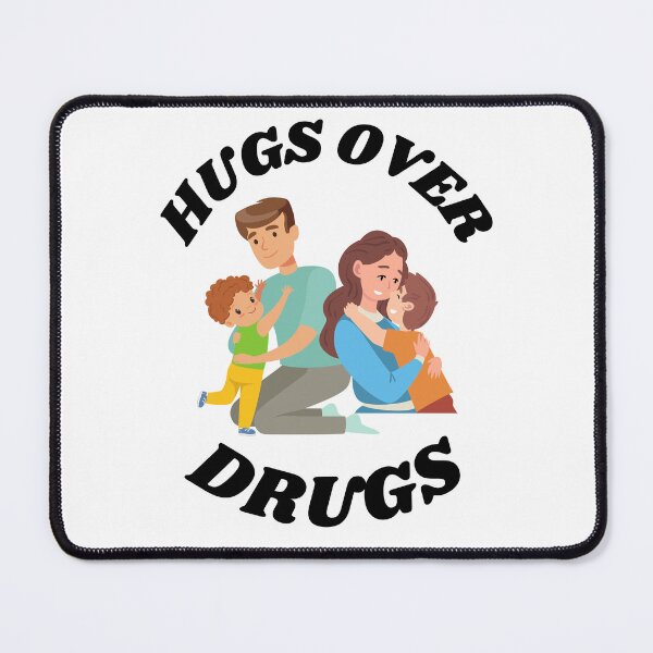 Item preview, Hugs Over Drugs designed and sold by thecooltable.