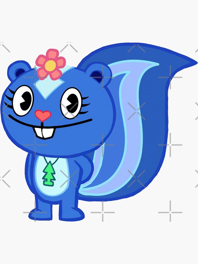 Petunia Happy Tree Friends Sticker for Sale by OtakuEmporium