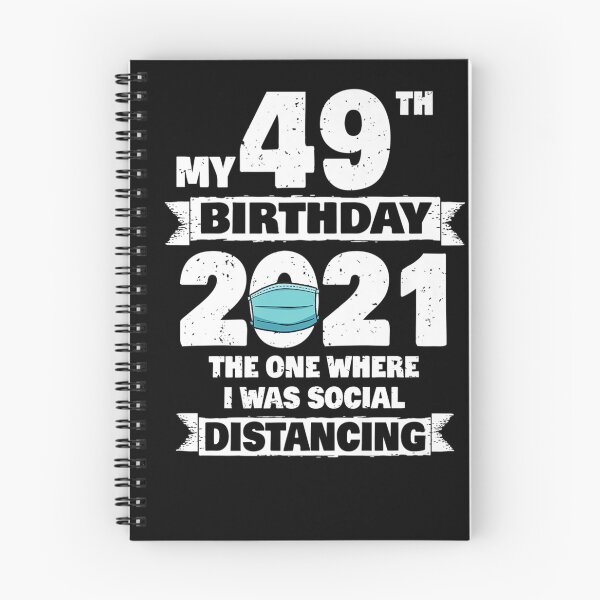 Item preview, My 49th Birthday 2021 The One Where I Was Social Distancing Premium  designed and sold by BonnieMccoys.