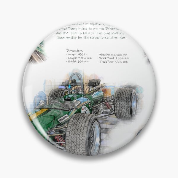 Item preview, 1967 Brabham BT24 designed and sold by Stuart Row.