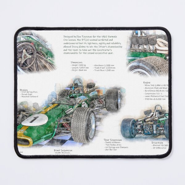 Item preview, 1967 Brabham BT24 designed and sold by Stuart Row.