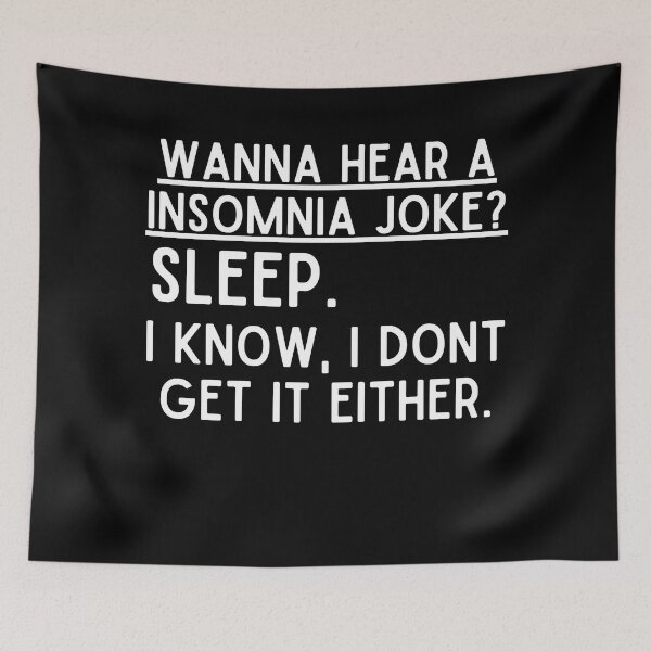 Item preview, Insomnia Awareness, Insomnia Warrior, Insomniac, Insomnia Support, Insomnia Quote, Insomnia Gift designed and sold by ILLTOOCHILL.