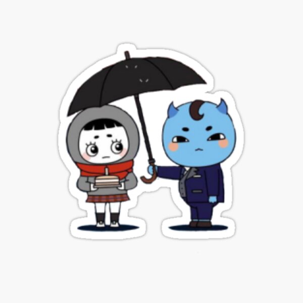 The Goblin and his Bride (Small) Sticker