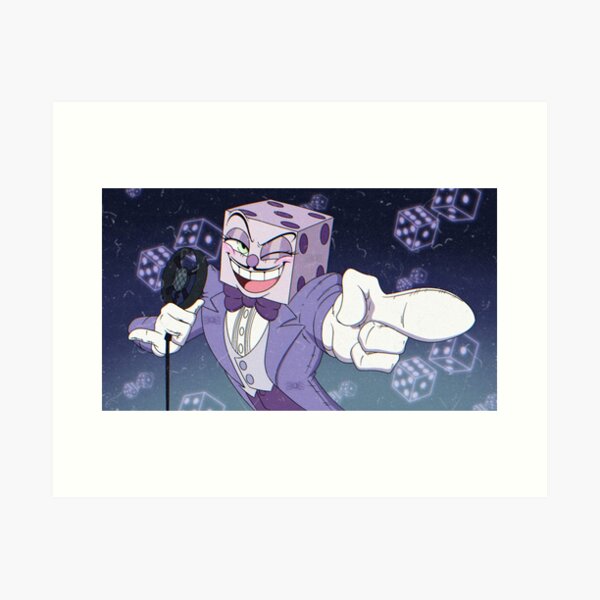 Cuphead - King Dice, an art print by Art Fanatics - INPRNT