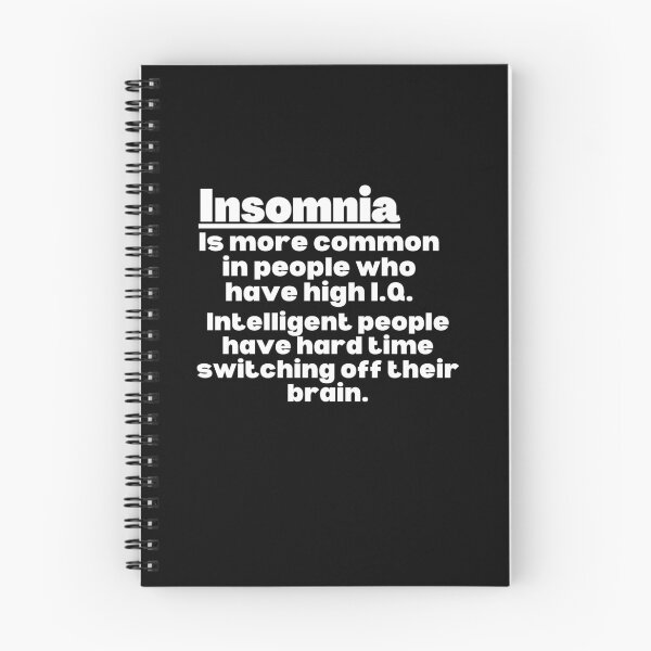 Item preview, Insomnia Awareness, Insomnia Warrior, Insomniac, Insomnia Support, Insomnia Quote, Insomnia Gift designed and sold by ILLTOOCHILL.