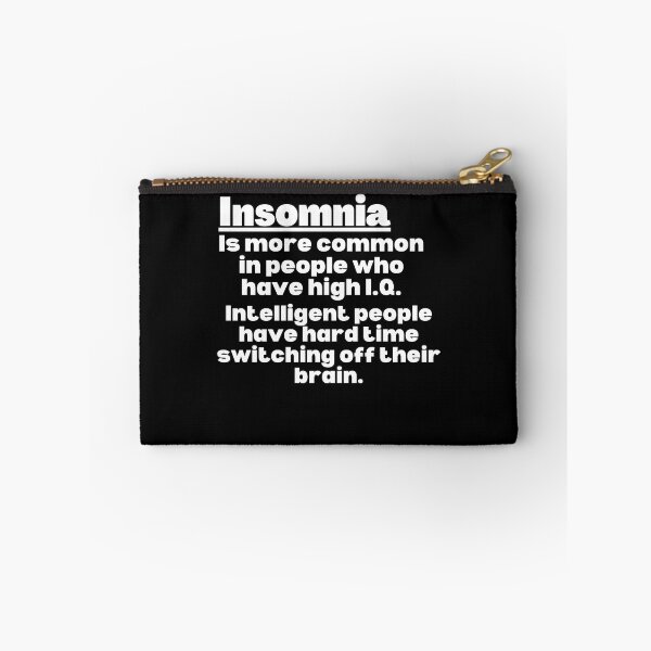 Item preview, Insomnia Awareness, Insomnia Warrior, Insomniac, Insomnia Support, Insomnia Quote, Insomnia Gift designed and sold by ILLTOOCHILL.