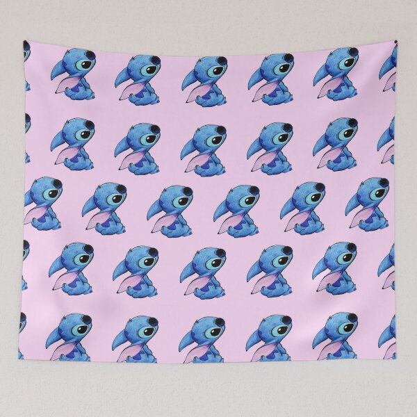 Item preview, Blue Stitch On Pink designed and sold by ThompsonBeauty.