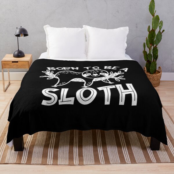 Item preview, Born To Be A Sloth Funny Sloth Lover Cute Animal designed and sold by laurenm233.