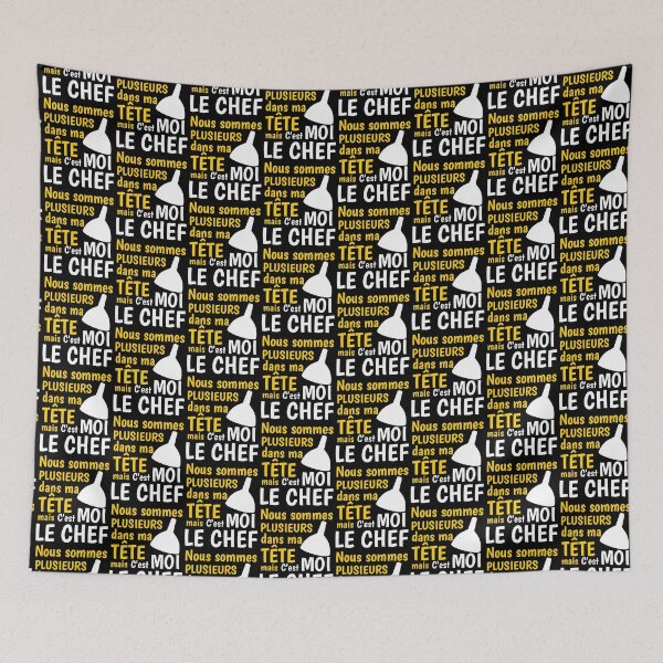 Item preview, mad schizophrenic chef man gift birthday designed and sold by RomualdGR.