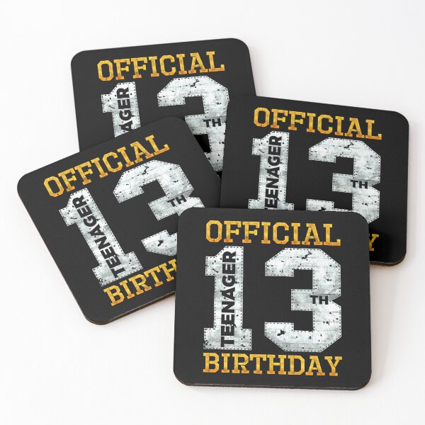 Item preview, Official Teenager 13 Years Old 13th Birthday For Girls or Boys [Design-02] designed and sold by NH2019.