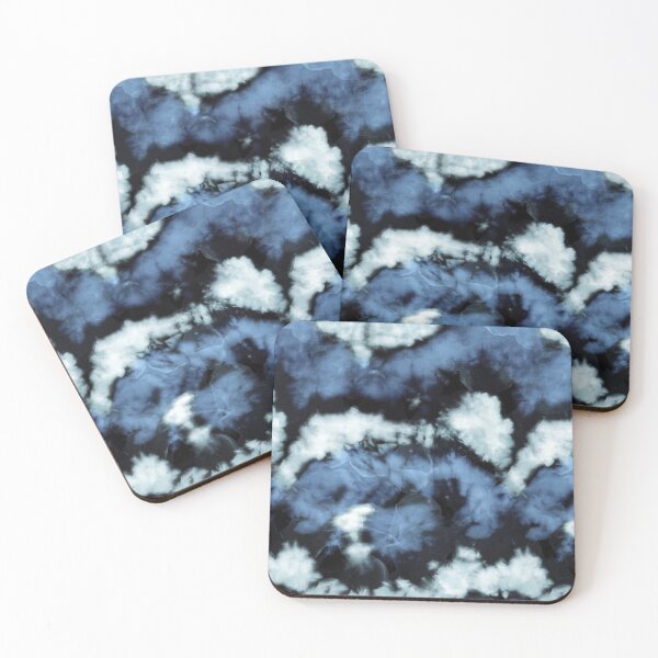 Item preview, Indigo Tie Dye Abstract Marble designed and sold by LouisMorgan.