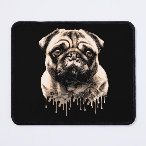 Item preview, Pug lovers, pug face cool mask designed and sold by Collagedream.