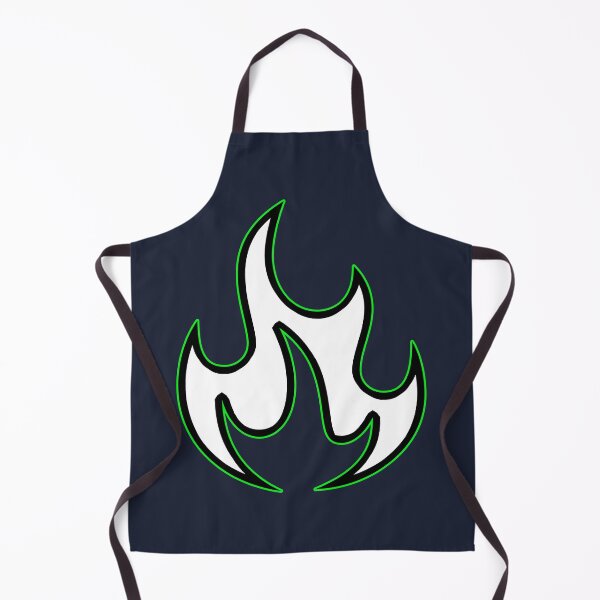 Item preview, Fire design green designed and sold by AmonRa16.