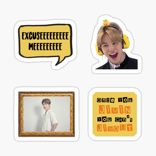 BTS BT21 DIY Cartoon Stickers GOT7 EXO wanna one Stickers Bubble Kids  Stickers