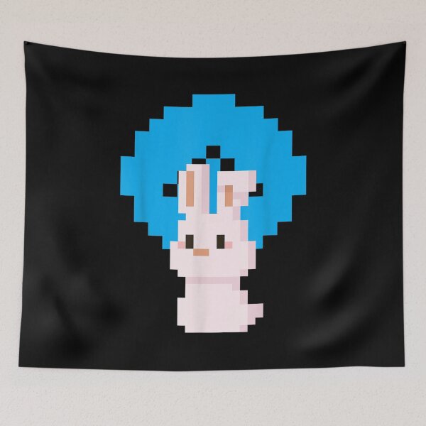 Item preview, Pixel Bunny I Pixel Art Rabbit Game Retro Artist Bunny  designed and sold by 77tara.