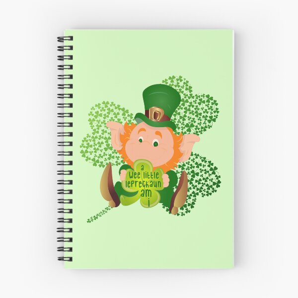 Item preview, A Wee Little Leprechaun Am I (on Lt. Green) designed and sold by PawsitiveMum.