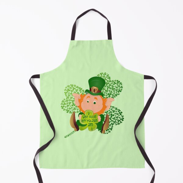 Item preview, A Wee Little Leprechaun Am I (on Lt. Green) designed and sold by PawsitiveMum.
