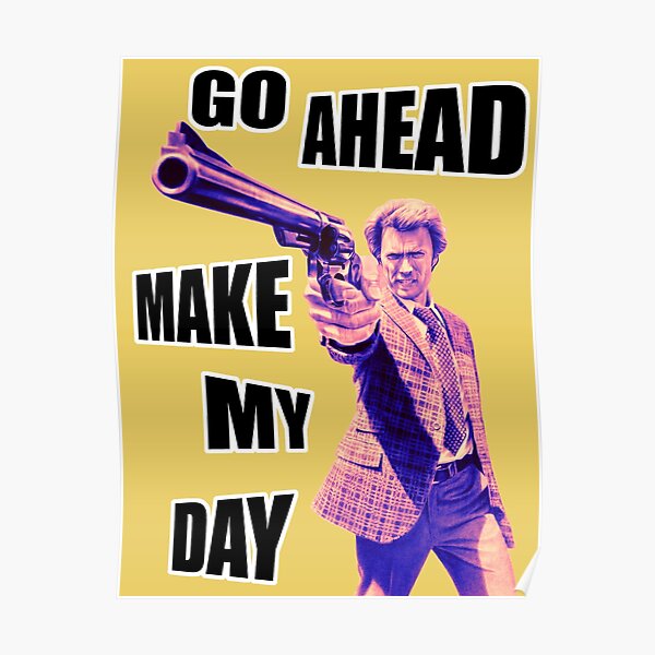 Vas-y fais ma journée Poster