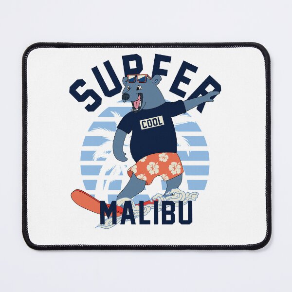 Item preview, Malibu Bear Surfer designed and sold by D3monic.