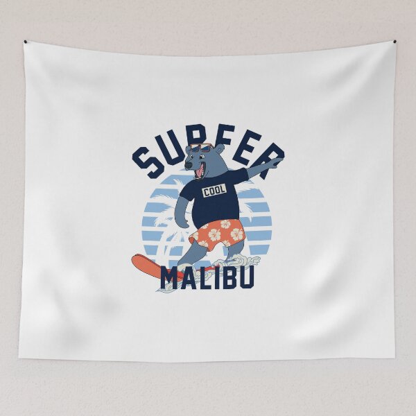 Item preview, Malibu Bear Surfer designed and sold by D3monic.